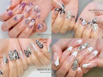 モナールアンド(MONNAL&)の写真/持ち込みデザイン・長さだしOK◎豊富なカラー・パーツをご用意♪アナタのお気に入りがきっと見つかる！