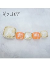 はあとねいる 大阪福島店/フットネイル：No.107