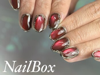 エーネイルボックス(A_NAILBOX)/マグネット×ミラー◆