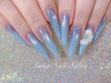 アナネイル(ANNA Nail)/長さだし・ぷるマグ+カラ－グラ