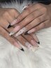 【Jrネイリスト】 HAND チップ長さ出し　持込デザイン