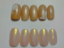 ナビネイル(Nabi nail)/フラワーネイル、ミラーネイル