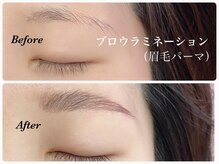 エンヴィバイコスメーア(Envy by Cosmea)/ブロウラミネーション眉毛パーマ