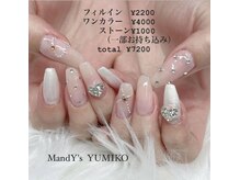 マンディーズ(MandY's)/ストーン/キラキラ/ワンホン