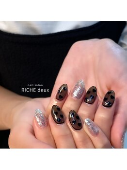 リッシュ ドゥ(RICHE deux)/シースルーハートネイル!