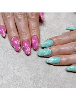 ビューティマーケット アングゥ(BEAUTY MARKET ungu)/お花ネイル