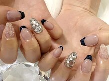 アオネイル(ao Nail)/フレンチ　キルティング　