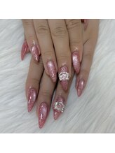 ナナ パラジェル フィルイン マツゲパーマ パリジェンヌ(NANA)/《NAIL》ワンカラー+マグネット