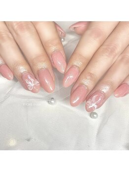 リッシュ トロワ(RICHE trois)/上品ピンク×リボン