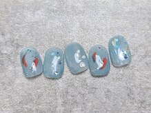 コキーユ(Coquille)/金魚ネイル