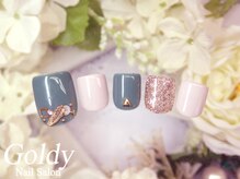ネイルサロン ゴールディ(NAIL SALON GOLDY)/FOOT華やかコース