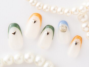 ティアリーネイル コレットマーレ店(Tiary Nail)/カラフルライン