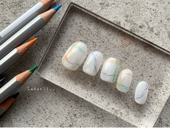 サトリネイルルーム 西宮北口(satori nail room)/おえかき♪