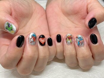 ビューティービースト フォー ネイルアンドアイラッシュ 松浜店(beauty:beast)/人気ヒーローネイル☆