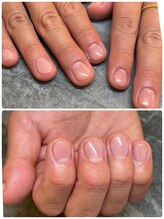 ネイルジョブ(NAIL JOB)/〓Men's〓強化クリアジェル