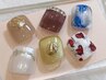 【Foot】親指1本アート《かかとキラキラサービス込み》¥7200