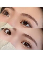 【まつげ×眉毛のトータル提案で垢抜け顔に】