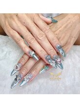 ヘブン ネイル 鶯谷(HEAVEN Nail)/クロムネイル / ミラーネイル