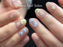 メルシー(Merci)/手描き可愛いアート10本