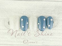 ネイルズシャインクイーンズ(nail's Shine Queen's)/上品トレンドアート