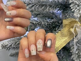 クリスマスネイル