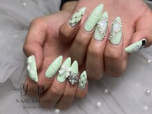 ユーネイル(YW nail)/特殊アート＋３パーツ