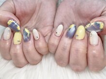 リアン 川崎店(Lien)の雰囲気（春らしいミモザ♪ブルーとイエローがポイント!パラジェル/川崎駅）