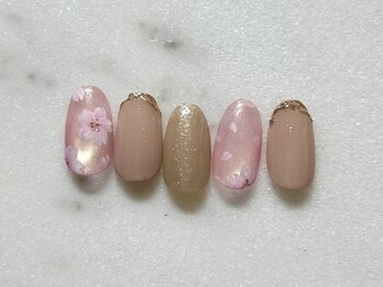 ラッドネイル(RAD NAIL)/4月マンスリー定額アートコース