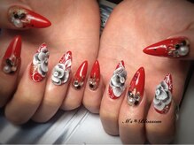 ネイルサロンアンドスクールエムズブロッサム(Nailsalon & school M's Blossom)/スカルプアート込コース