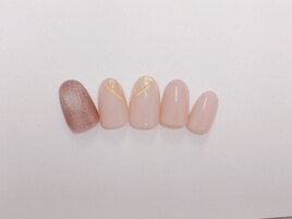 キレイめニュアンスネイル