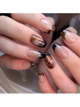 秋ネイルデザイン