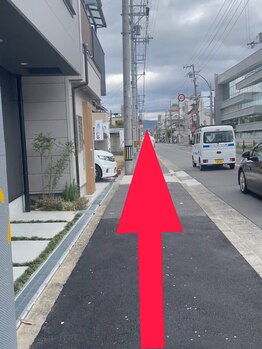 椛(momiji)/【サロンまでの道順】8