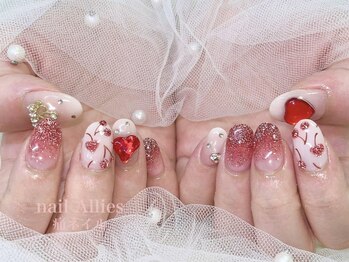 アリーズ(Allies)/さくらんぼネイル