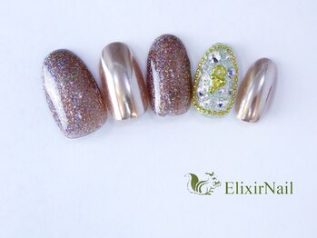 エリクサーネイル 五反田(Elixir Nail)/定額b カジュアル/クーポン使用