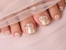 ☆フットnail☆ご新規様オフ代無料！定額デザインネイル￥６６００