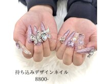 ミント(MINT)/ゴテゴテ持ち込みネイル