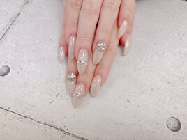 ラメグラデーションネイル