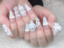 ベティネイル アイラッシュ(Betty Nail)/ちいかわネイル 3D　スカルプ