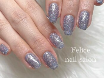 フェリーチェ(Felice)/フラッシュ/ブルー/キラキラ
