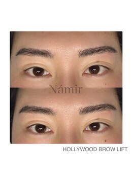 ナミル 札幌店(namir)/men's:ハリウッドブロウリフト