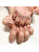 リルガーデン 新宿南口(Lil' Garden)/ちぐはぐミラーネイル