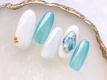 ネイルサロンフォーユー(for u)/海ネイル￥5980