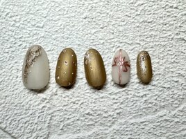 クリスマスネイル