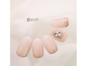 グラティフィー(gratify)/大人可愛い♪オフィスネイル