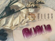 ネイルアンドアイラッシュ ブレス エスパル山形本店(BLESS)/キラキラシャイニーネイル