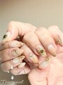 トリニティ(Trinity)&nbsp;最近は、手描きネイルにハマっています(^ ^)