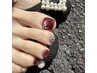 【FOOT】親指1本アート　￥7700