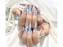 ウィステリア(Wisteria)の雰囲気（長さ出しで理想な指先◎パーツつけ放題自爪に優しいパラジェル◎）