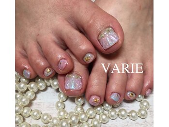 ヴァリエ(VARIE)/キラキラマーメイドネイル♪
