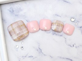 チェックネイル♪￥７５００